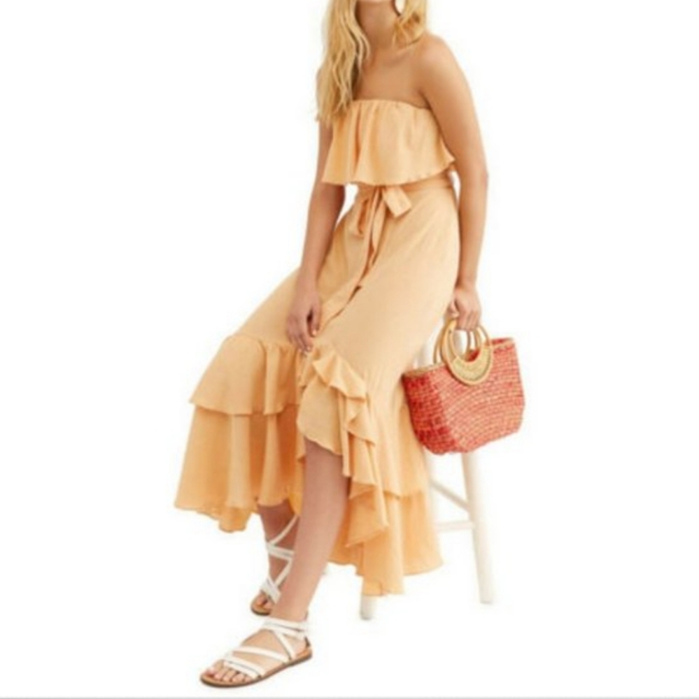 Free People Tavia Dress Sweet Mimosa Size XS